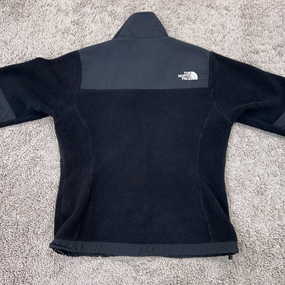 The North Face Sweater Womens Extra Small Black Denali Cozy Fleece Jacket Hike - Picture 5 of 14